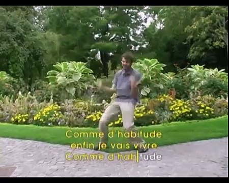 karaoke claude francois comme d'habitude
