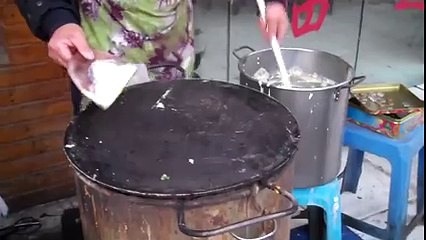 China Street Food Jian Bing (Danbing)