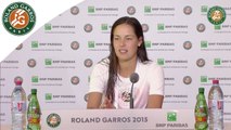 Press conference A. Ivanovic 2015 French Open / R32
