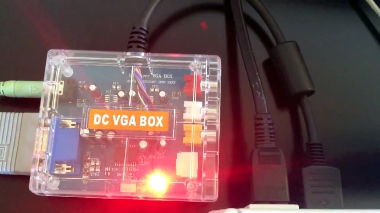 Sega Dreamcast and VGA Box [1999]