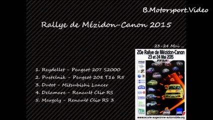 Rallye de Mézidon-Canon 2015