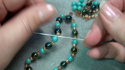 Download Video: Stretch Bracelet Tutorial - How to Make a Beaded Stretch Bracelet