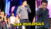 Salman Khan Dance At AIBA Rehearsals - Watch Now