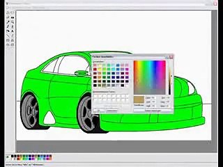 Pixel God Creates Fantastic Car On MS Paint