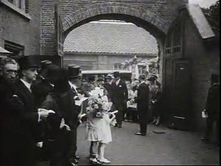 Speciale jubileum filmopname Karel I fabr. - 1 januari 1925