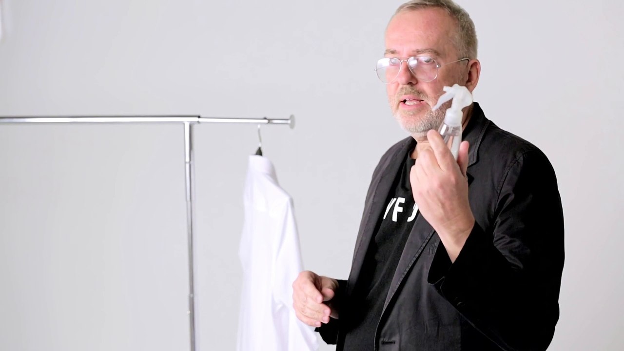 Comment repasser une chemise en 90 secondes avec Jim Moore