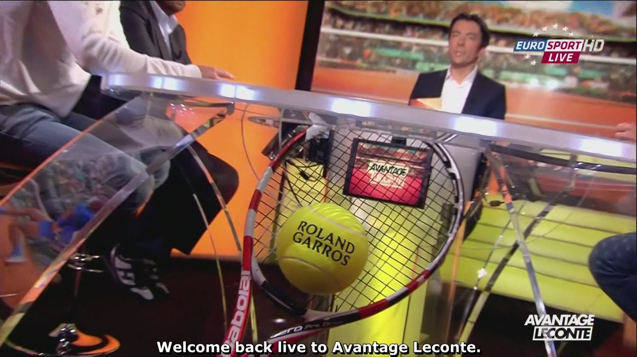 28/05/15 : Rafael Nadal vs Nicolas Almagro (Roland Garros) analysed by Avantage Leconte [HD]