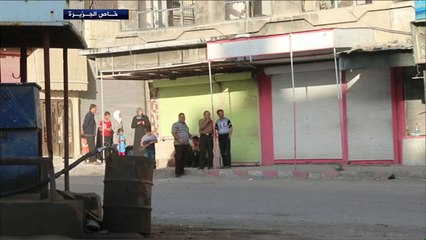 نزوح سكان أريحا بريف إدلب خشية قصفها بالبراميل المتفجرة