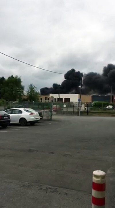 Un incendie s'est déclaré à Artois Métaux, à Saint-Laurent-Blangy