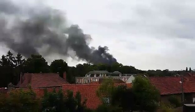 Incendie à Artois Métaux, à Saint-Laurent-Blangy