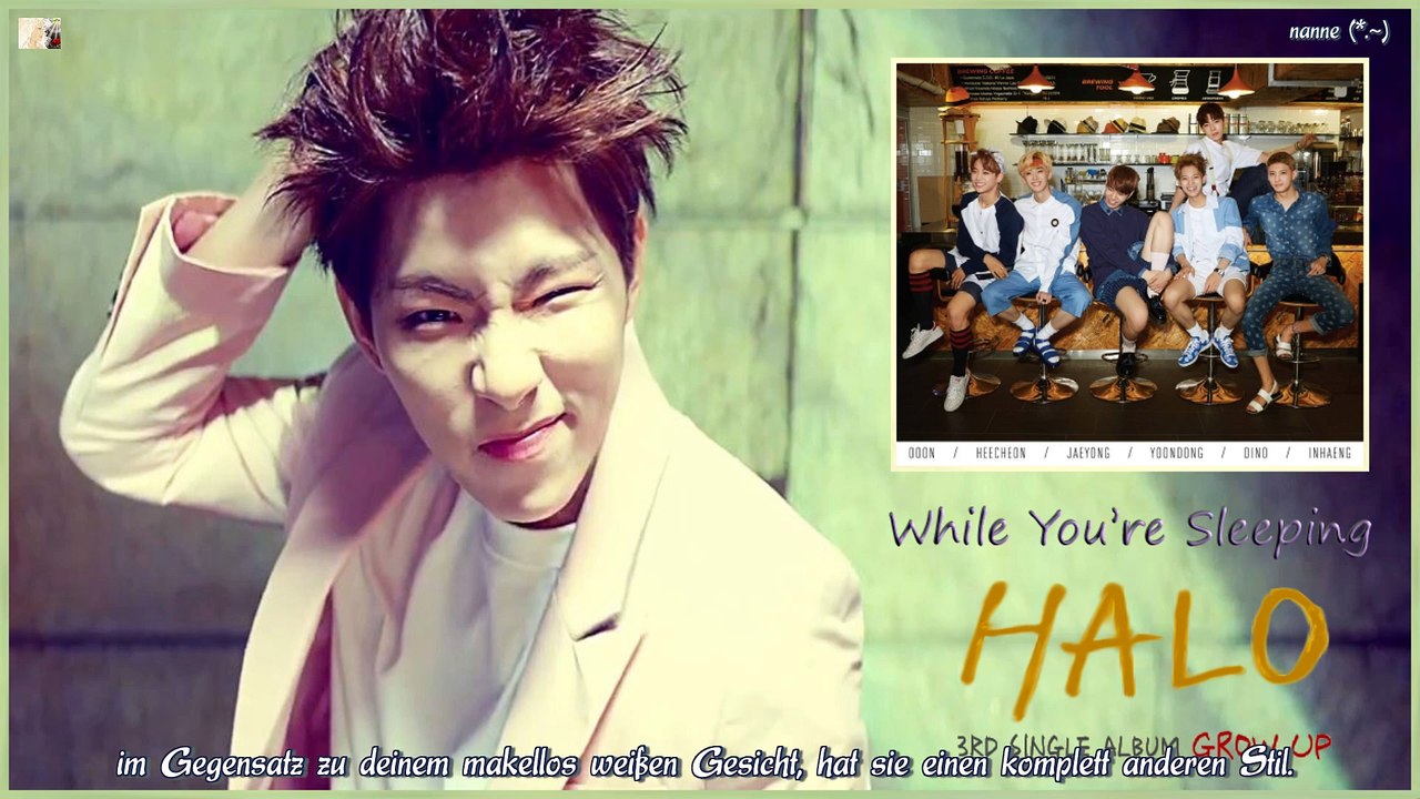 HALO - While You’re Sleeping k-pop [german Sub]