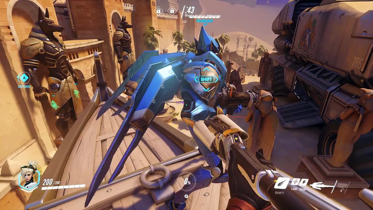 Gameplay d'Ange - Overwatch