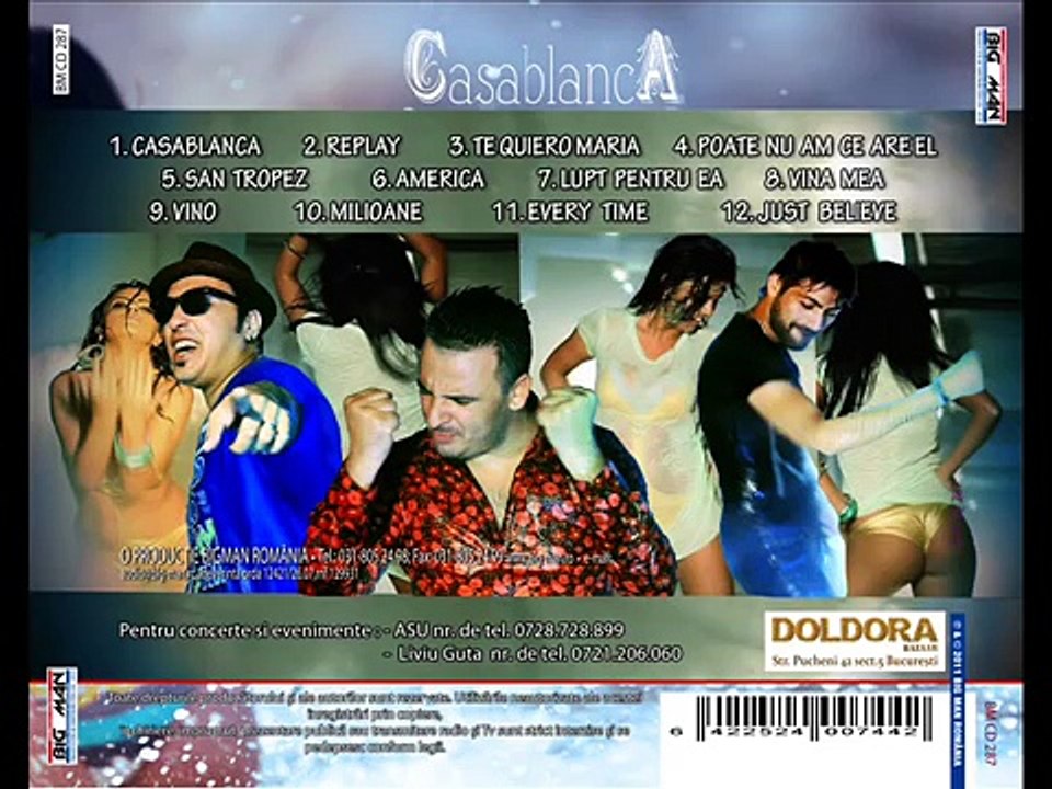 Liviu Guta cu Asu si Ticy - Casablanca (Audio oficial)