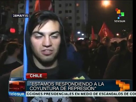 Estudiantes chilenos continúan con exigencia de educación gratuita