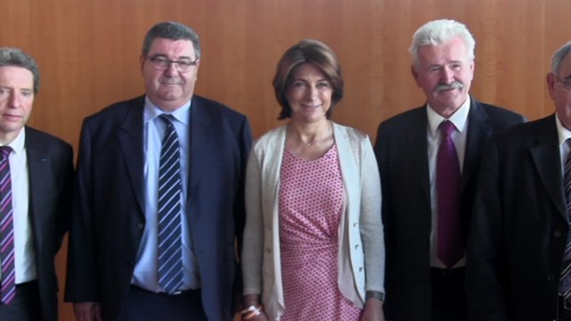 Martine Vassal reçoit les Présidents des autres départements de PACA
