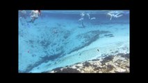 Diving at Silver Springs, Florida.