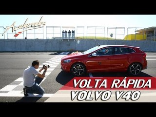 VOLVO V40 T5 - VOLTA RÁPIDA #37 COM RUBENS BARRICHELLO | ACELERADOS