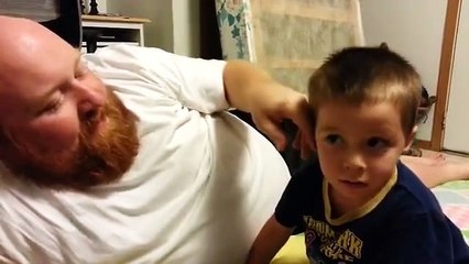 Babası Burnunu Alınca Krize Giren Çocuk