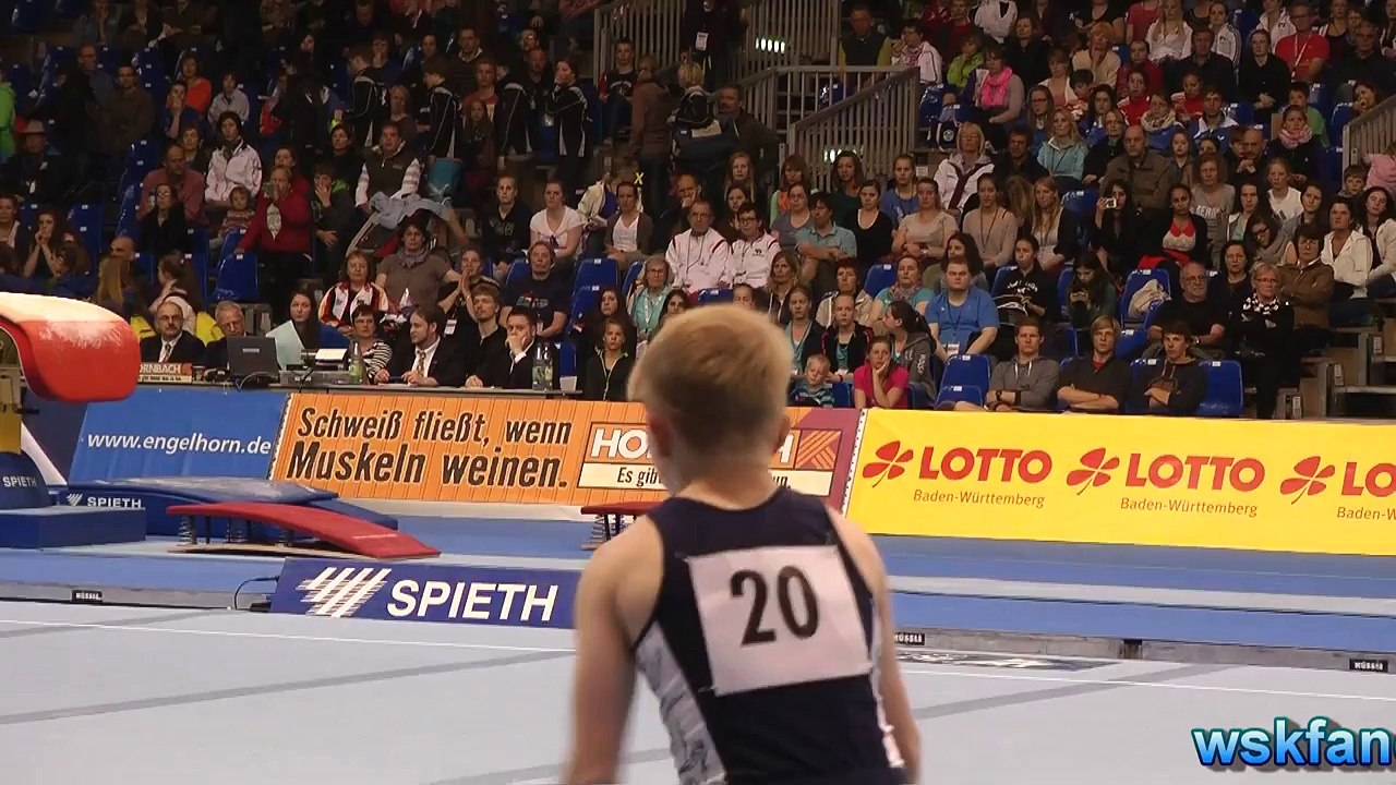 David Schlüter Deutscher Mehrkampfmeister 2013 im Turnen der AK 12.