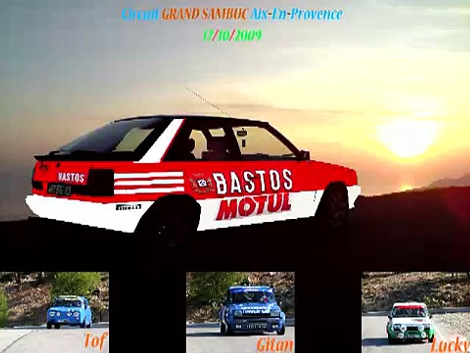 coupe Renault 5 Alpine Gr 2 "Gitanes" contre Renault 5 Alpine Gr2 "Lucky Strike"  1/2