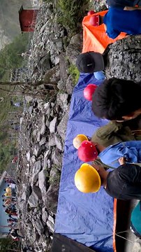 Nepal Earthquake : Footage from Upper Tamakoshi Hydropower Project, Dolakha. 7.8 Magnitude. 25 April 2015.