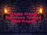 Creepy Crawly Halloween project using FolkArt® Texture paint