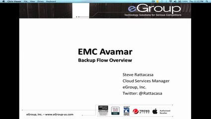 EMC Avamar - Overview of Backup Flow
