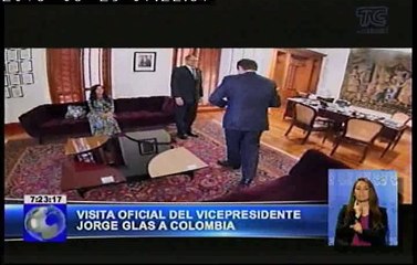 Visita oficial del vicepresidente Jorge Glas a Colombia