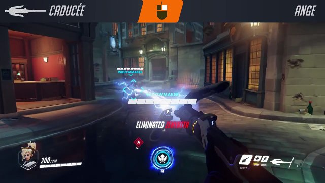 Les capacités d’Ange - Overwatch