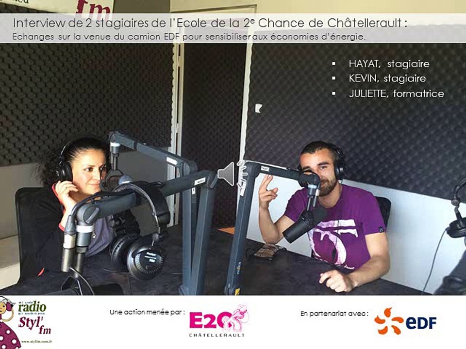 Interview de 2 stagiaires de l’E2C