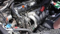 Starter Removal & Install Acura TSX TL