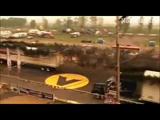 Balapan Drag Mobil Mobil Truk