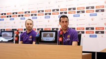 Iniesta and Busquets size up Spanish Cup Final