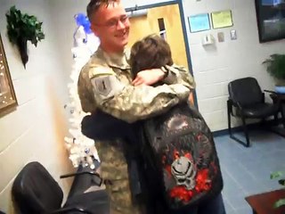 Soldier Surprise Homecoming