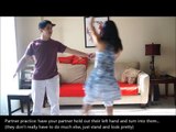 Learn wedding dance choreography: basic steps (dance tutorial)