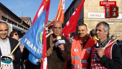 Télévision-Bordeaux-33 les conducteurs receveurs de tbc sont en colère est en Grève