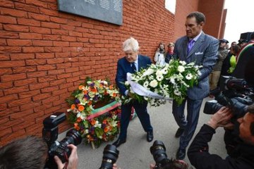 Cérémonie d'hommage aux victimes du drame du Heysel