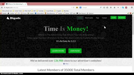 DigAdz Tutorial - How To Get Started in DigAdz tutorial earn money 50 60$ per day
