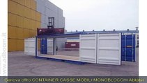 GENOVA,    CONTAINER, CASSE MOBILI, MONOBLOCCHI ABITATIVI  EURO 1.200