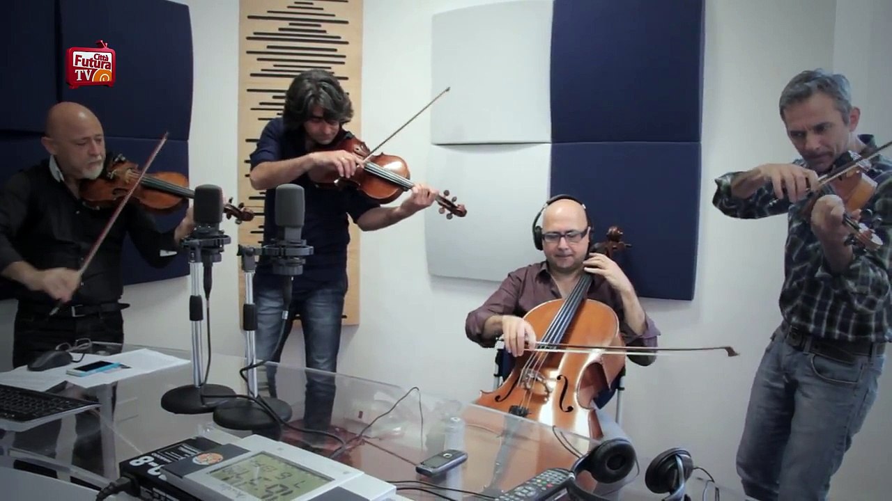 Solis String Quartet "Altamarea" Live a Radio Città Futura - HD