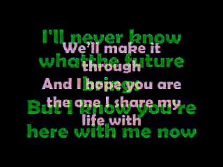 If You're Not The One Lyrics On Screen by Daniel Bedingfield