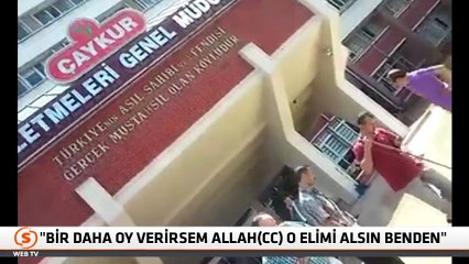 Çay Üreticisi DEDE AKP'ye isyan etti ve çaylarını yola döktü