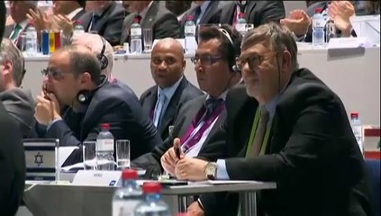 Fifa : accord et poignée de mains entre Palestinien et Israélien au Congrès