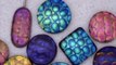 Fusing Jewelry Dichroic Glass fdg8  square cabs