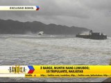 Watch: Daring rescue of barge crew in Bohol