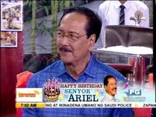 Ariel Ureta celebrates 67th birthday on 'UKG'