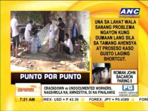 Punto por Punto: Crackdown vs undocumented workers, nagsimula na