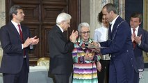 Il Presidente Mattarella consegna i Premi Leonardo 2014