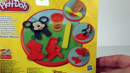 MICKEY MOUSE CLUBHOUSE PLAY DOH Disney Junior Stamp & Cut Fun Video Toy Review