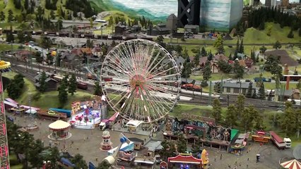 Miniatur Wunderland Hamburg, die gröβte modelleisenbahn der Welt.